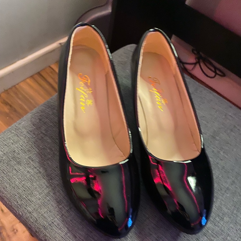 Small black heels
